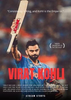 Cover image for Virat Kohli - a Biography story on Stream Storys